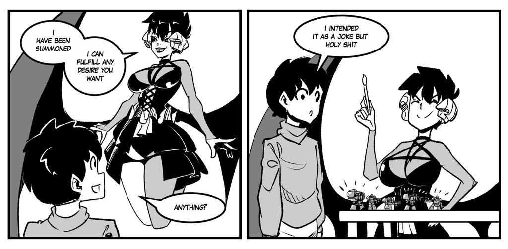 Summoned Succubus by KukuruyoArt on DeviantArt