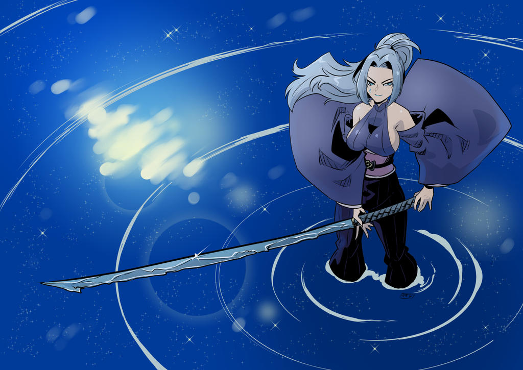 Ice samurai by KukuruyoArt on DeviantArt