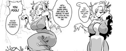 Monster girls on hentai: the dryad forest