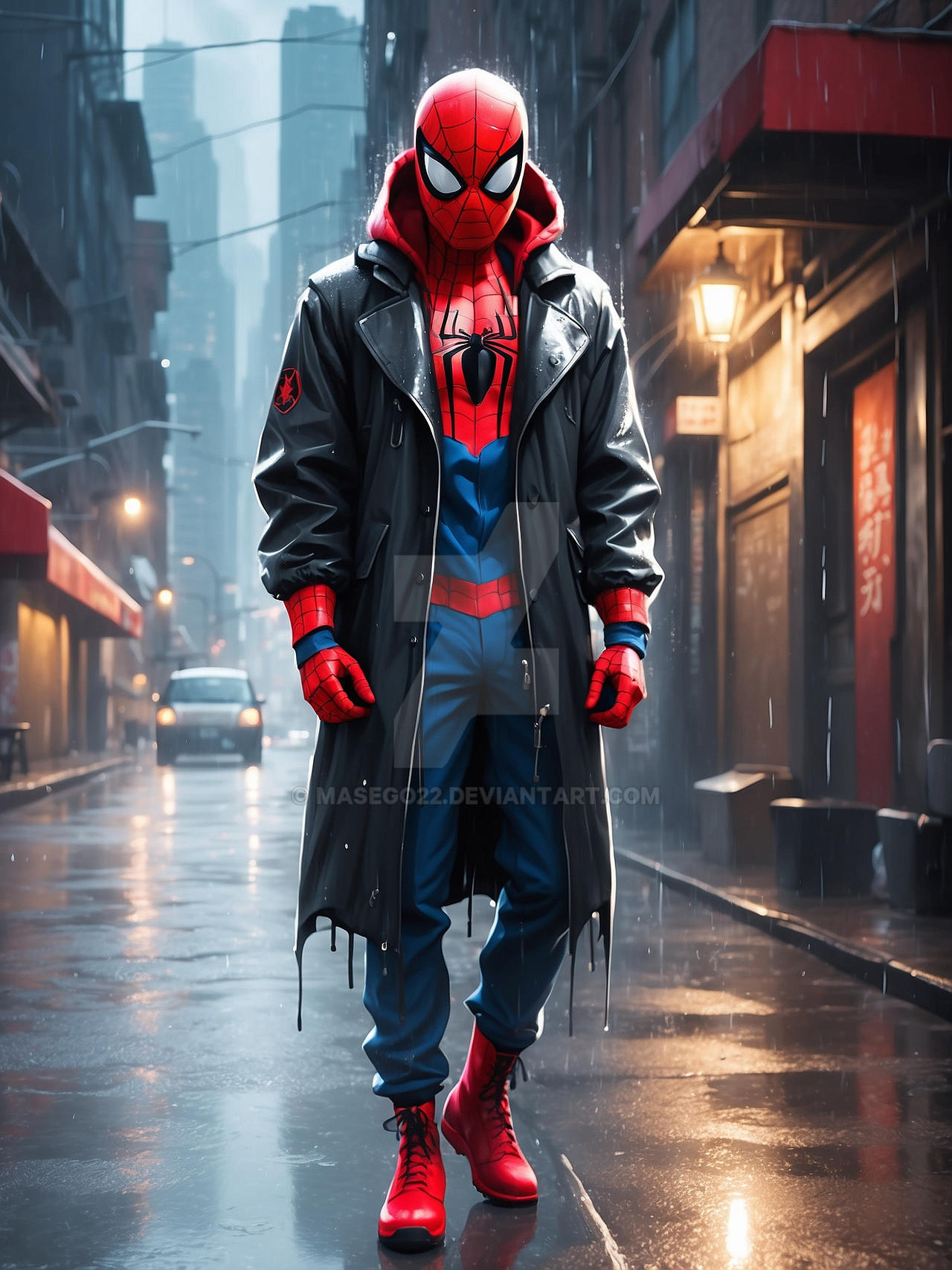 Dripped up Spiderman by Masego22 on DeviantArt