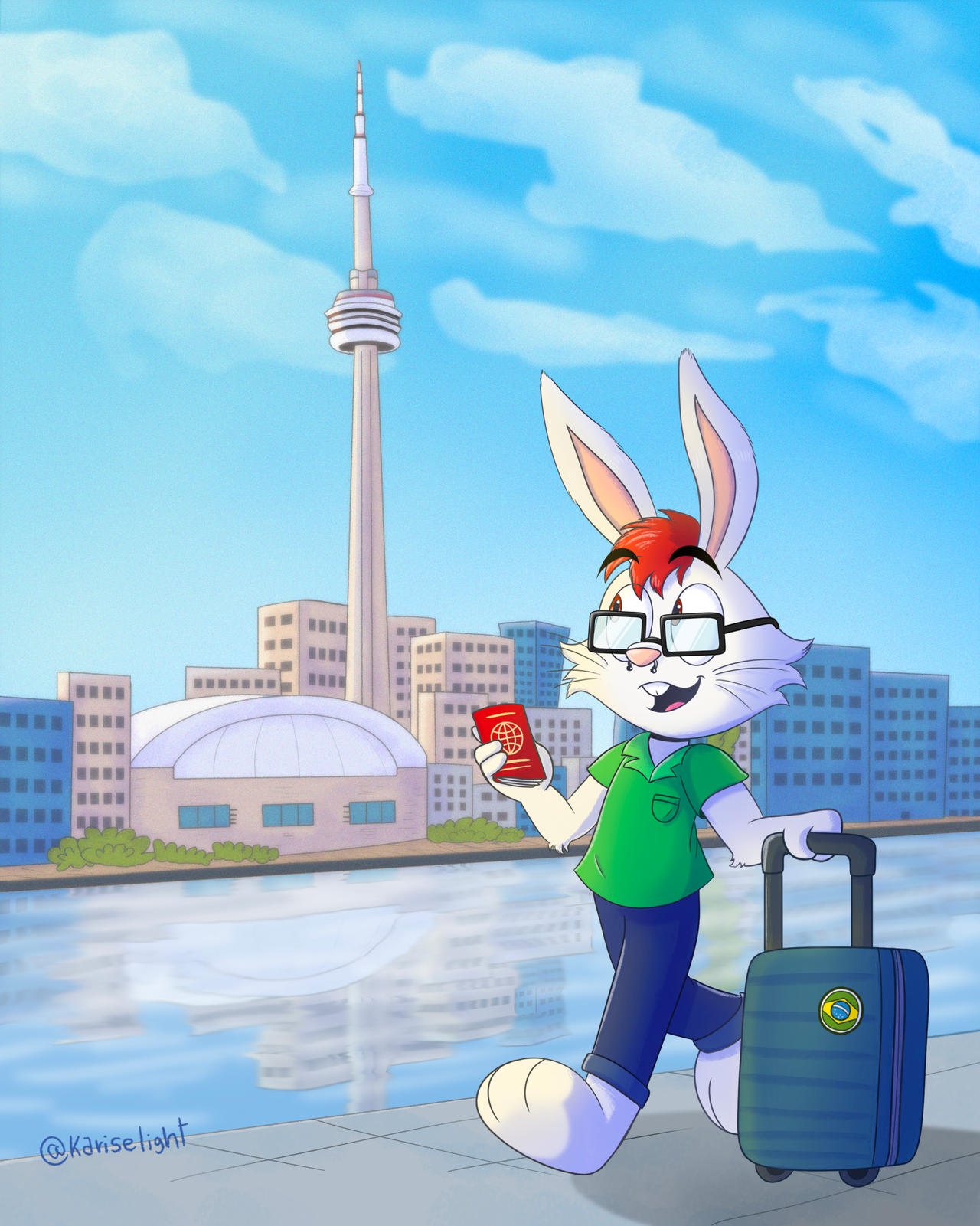 Arriving to Toronto by FCKarise on DeviantArt