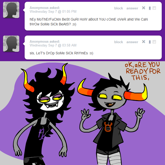 Ask -- Gamzee p1