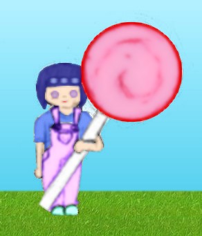 Hinata and Her Lolli - Colored