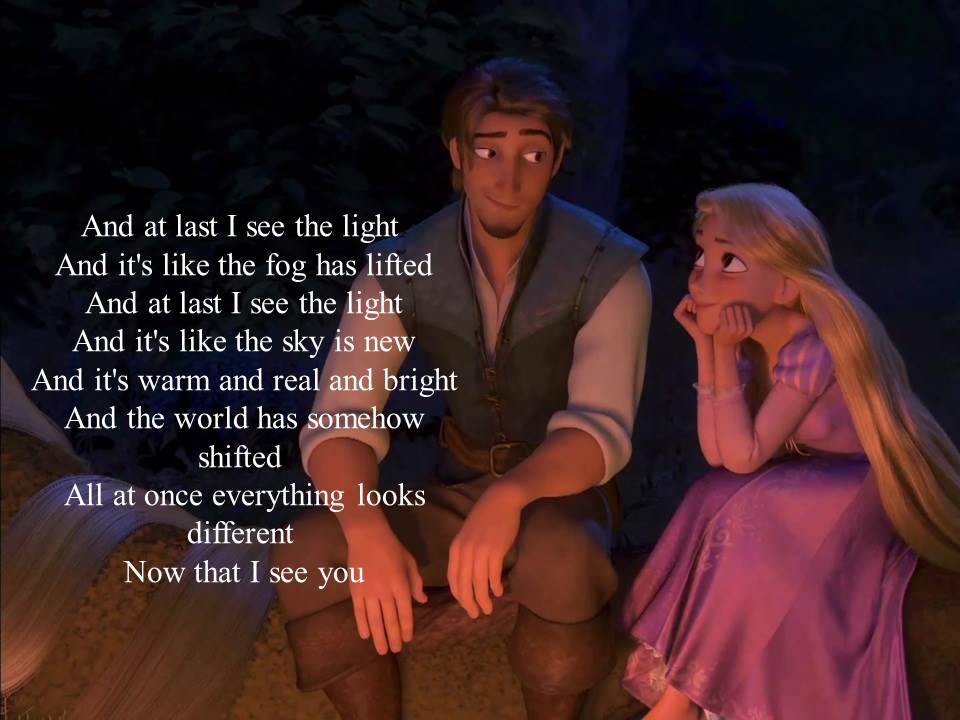 And At Last I See The Light By Disneyfanart1998 On Deviantart