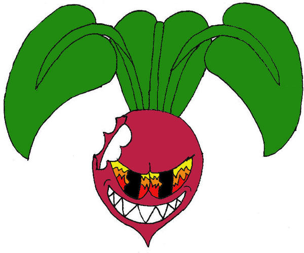 Evil Raddish Evil radish by MrDevilDice on DeviantArt