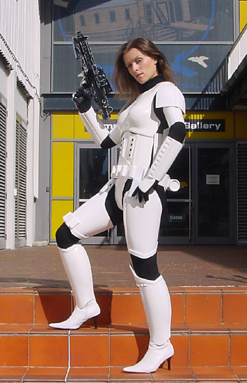 Femtrooper with attitude