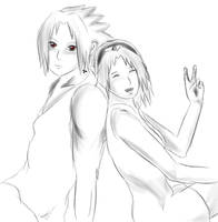 SASUSAKU sketch