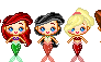 Little Mermaid Pixels