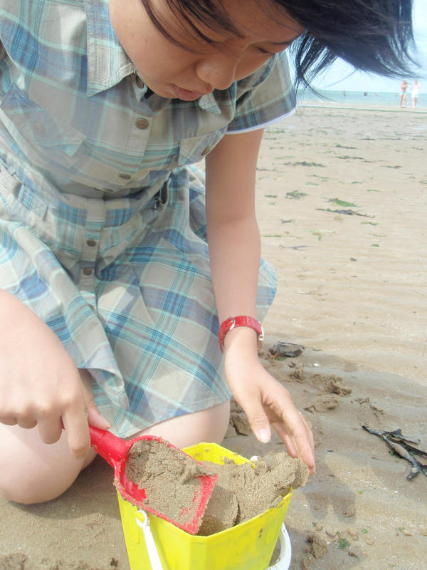 First Sandcastle