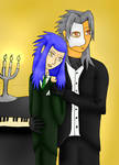 POTO - Xemnas and Saix by Phoneix-Faerie