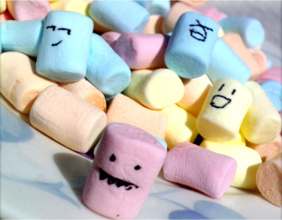 Marshmallow Family Wallpaper