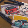 Car doodles