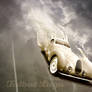 Retro car poster. Talbot-Lago.