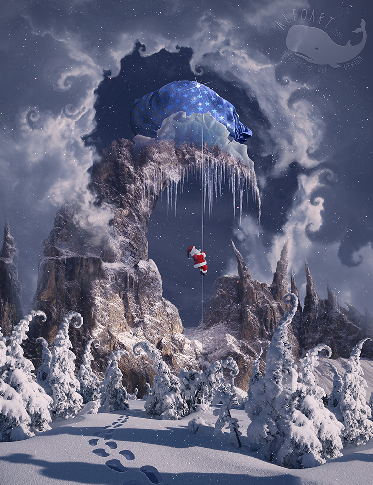 Christmas Gifts Mountain. by AlexandraF Christmas Gifts Mountain. by AlexandraF