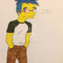 Milhouse Van Houten at 14 years old