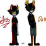 Xefros Tritoh and Dammek AKA Strideer - Hiveswap