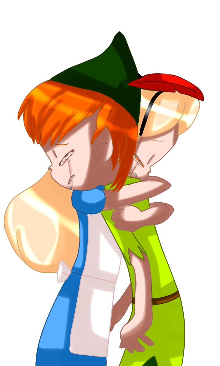 Peter Pan Crying by ValleyandFriends1426 on DeviantArt