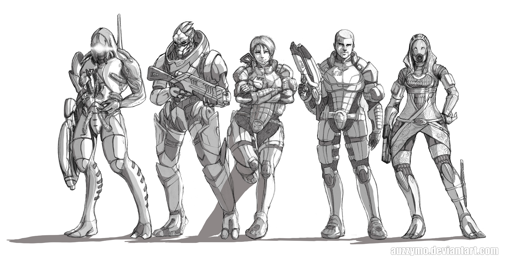 Mass Effect Characters