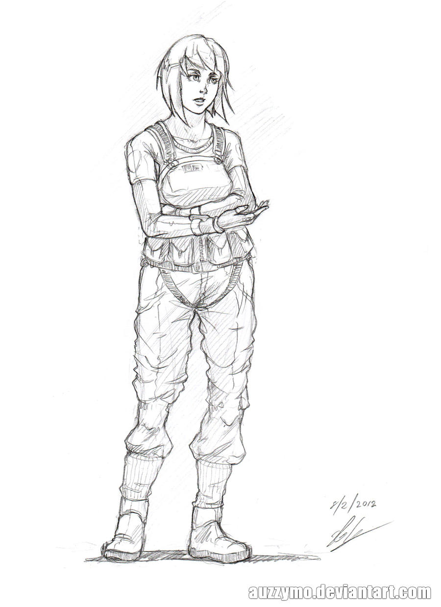 Soldier sketch 3 by Auzzymo on DeviantArt