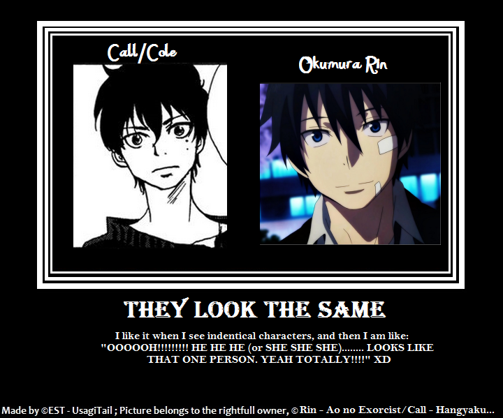 Demotivational poster - Ao no Exorcist+Hangyaku...