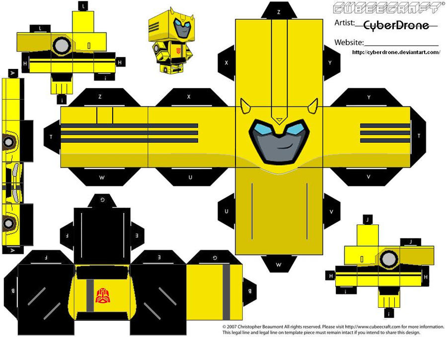 Buoyant bee papercraft from bee swarm simulator by cubargam777 on DeviantArt