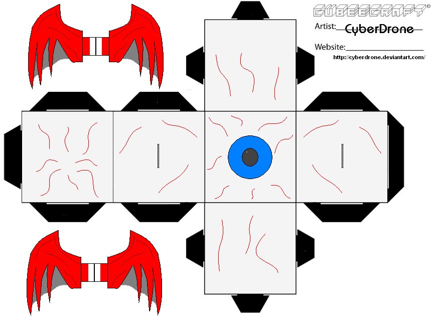 Cubee - Eyeball 'Blue'