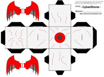 Cubee - Eyeball 'Red'