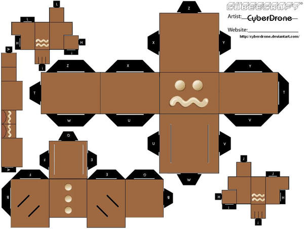 Cubee - Gingerbread Man 2