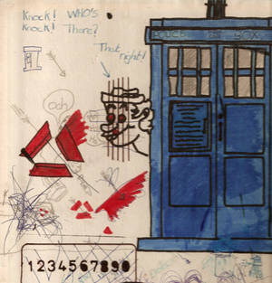 Old Dr Who Scribblies