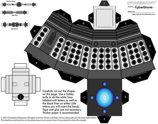 Cubee - Dalek 2010 'Ver5'