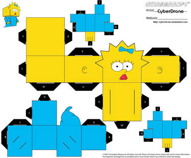 Cubee - Maggie Simpson