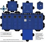 Cubee - TARDIS (11th and 12th Doctors)