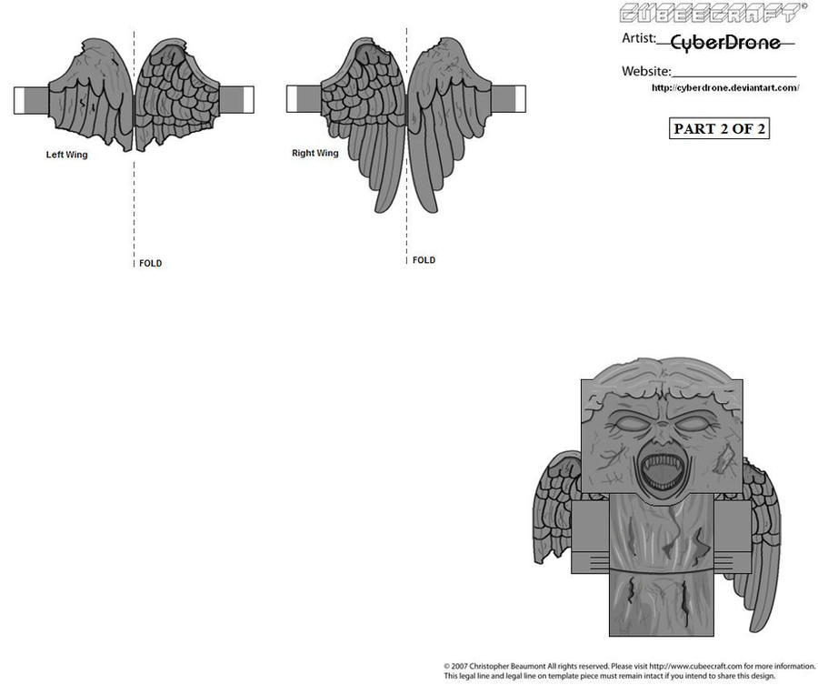 Cubee - Weeping Angel 'Ver 3b'