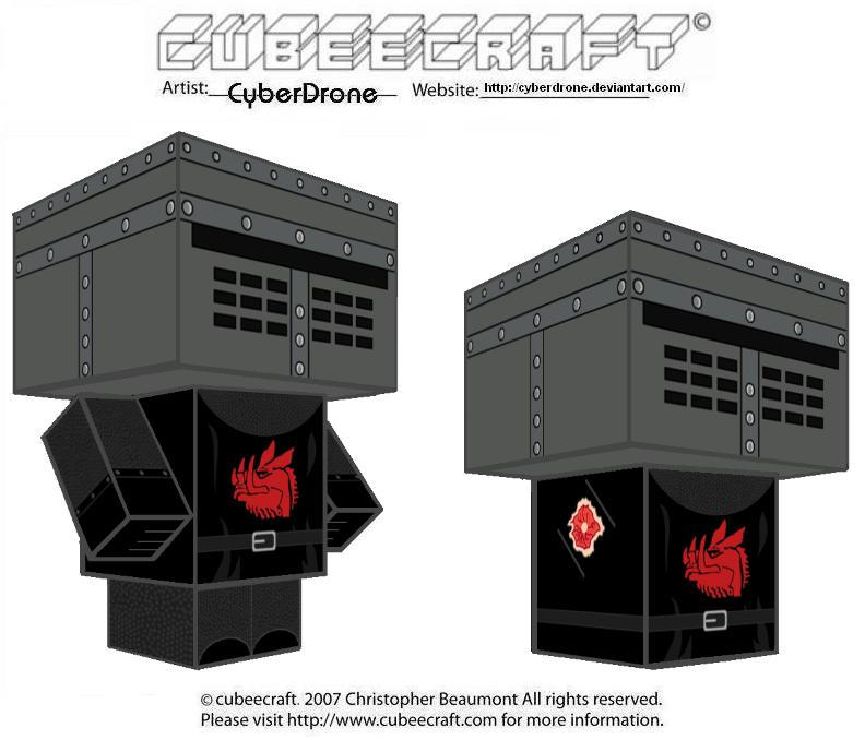 Paper Pezzy- Enderman 'Minecraft' by CyberDrone on DeviantArt