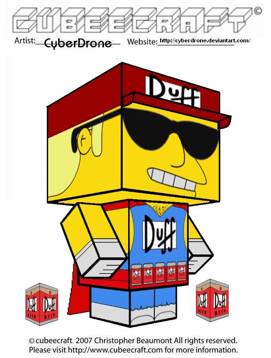 Cubeecraft - Duffman