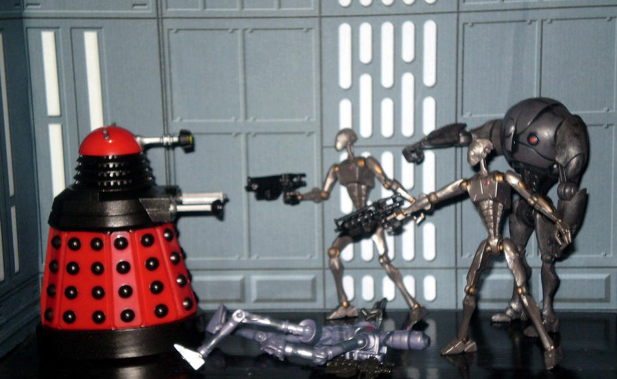 Dalek vs Droids by CyberDrone DeviantArt