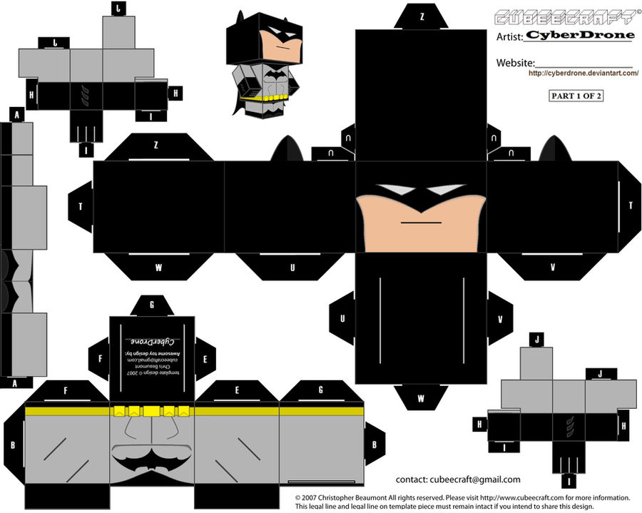 Cubee - Batman '1of2' by CyberDrone