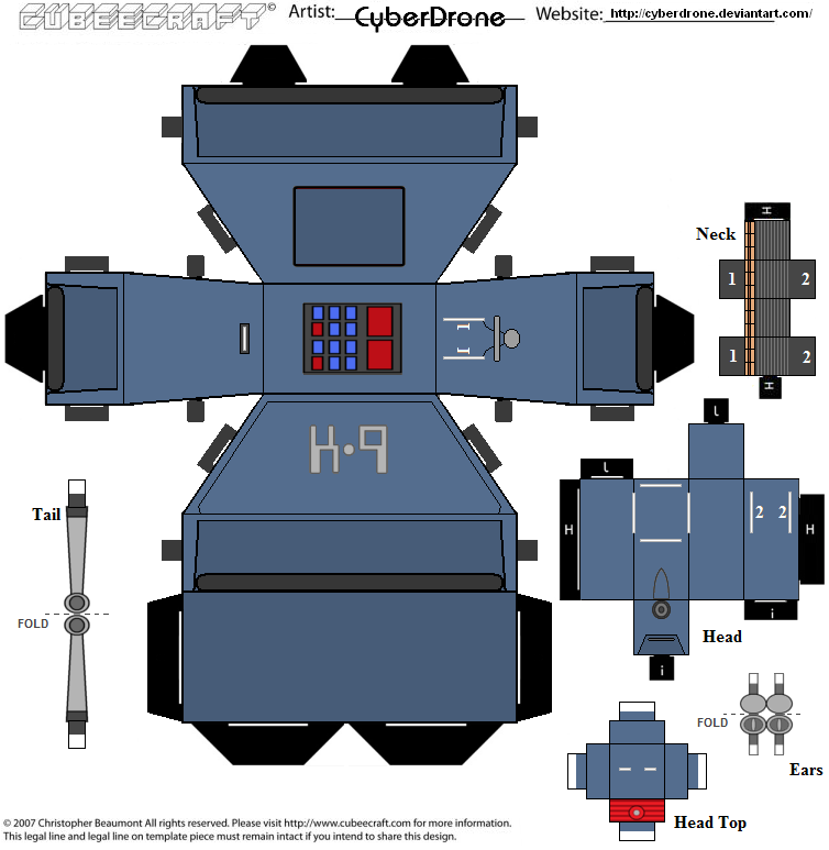 Os Bonecos de Papel Cubeecraft « Blog de Brinquedo