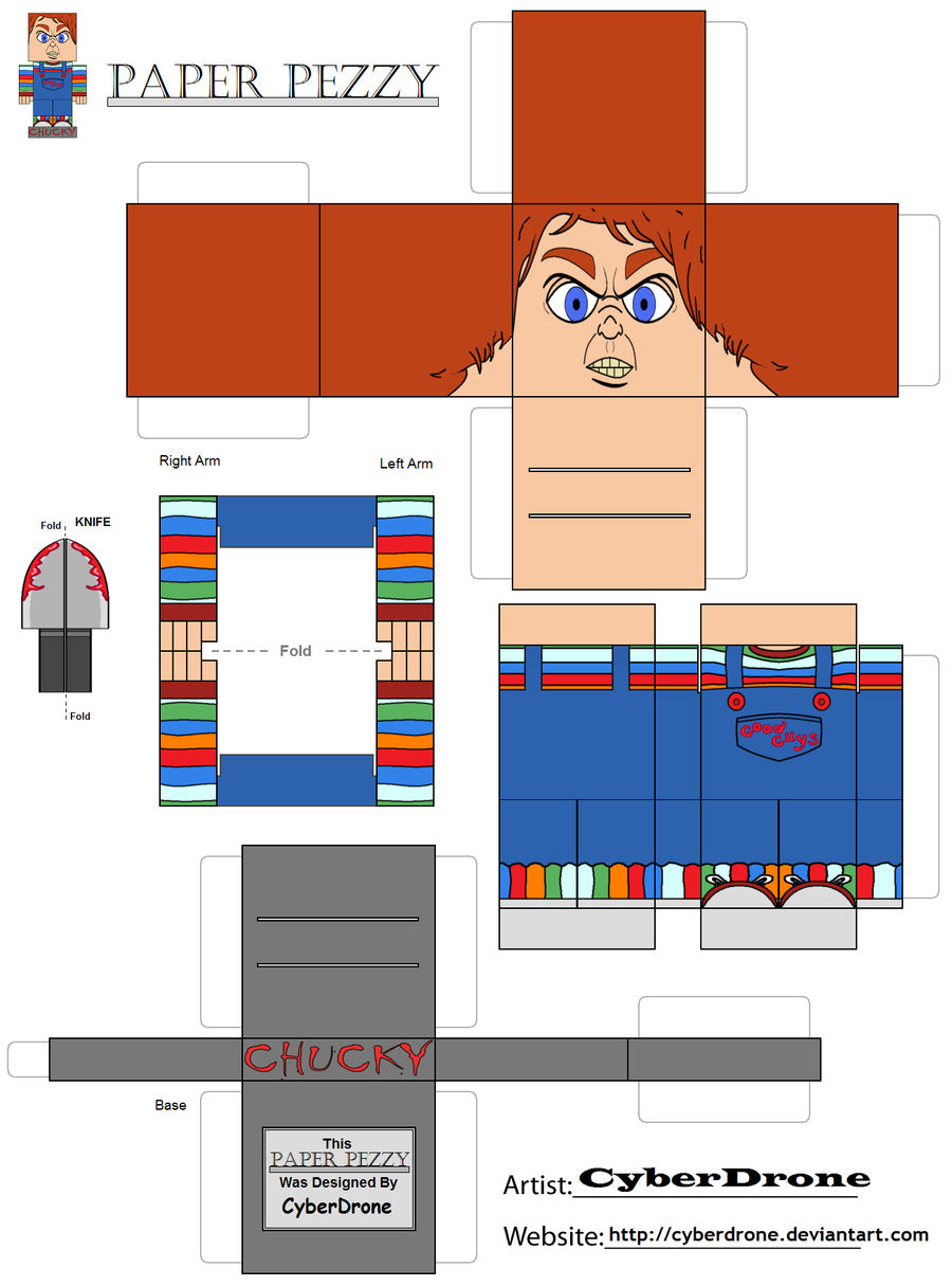 Paper Pezzy- Chucky