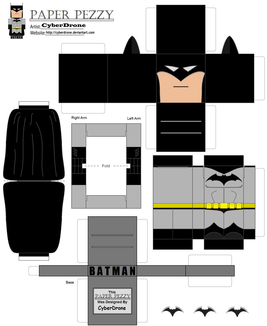 Paper Pezzy- Batman