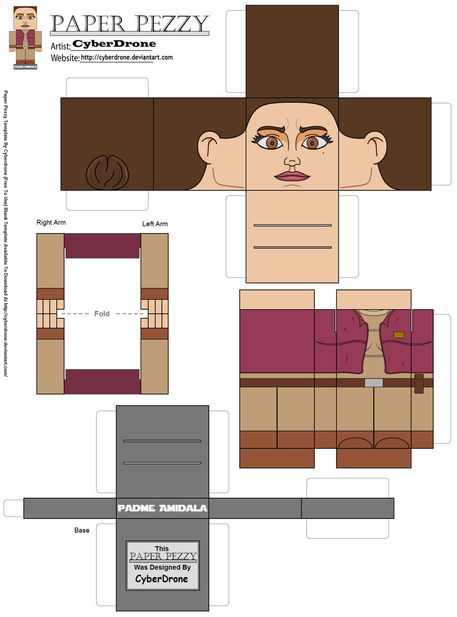Paper Pezzy- Padme Amidala