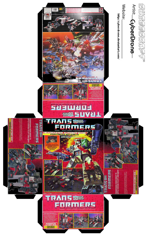 Transformers best sale toy box