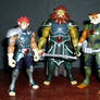 Thundercats - Lion-O, Claudus and Tygra