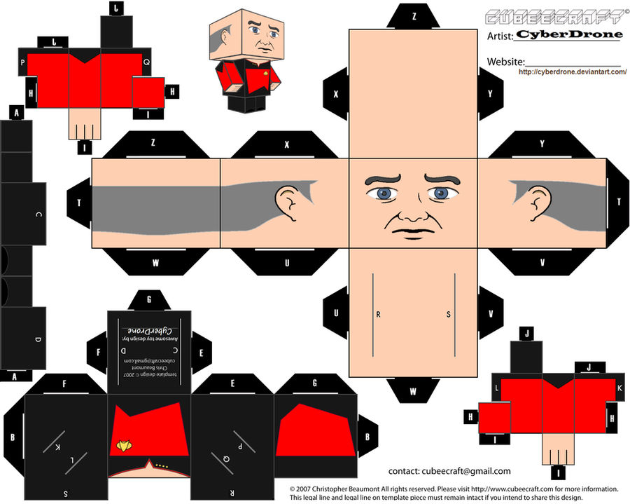 Cubee - Captain Jean-Luc Picard