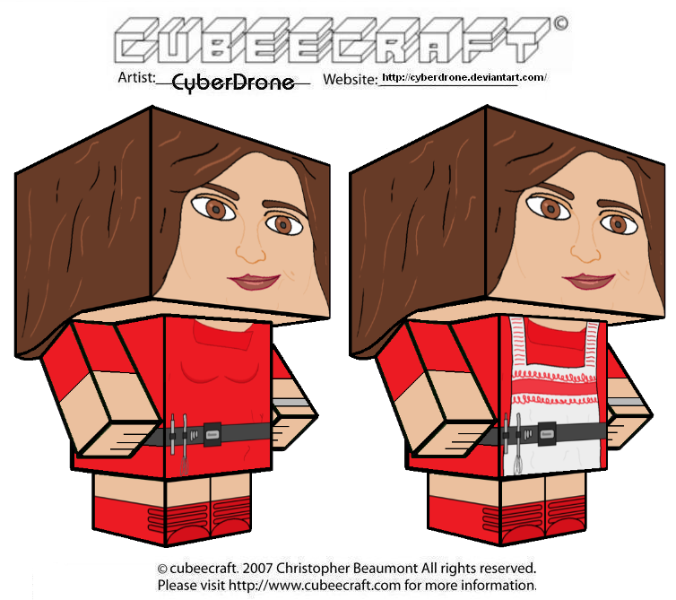 Cubeecraft - Oswin Oswald 'Doctor Who'