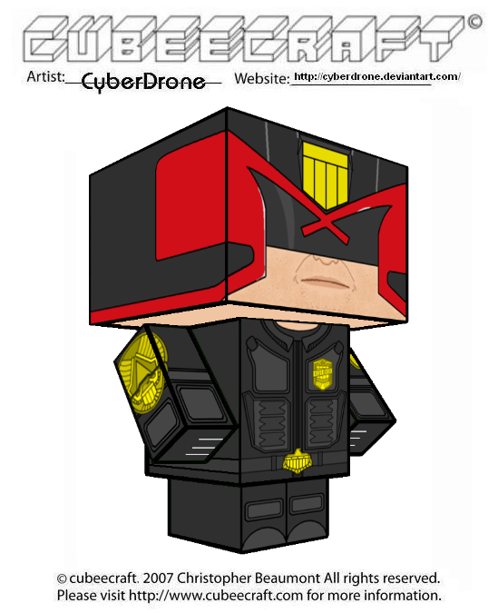 Cubeecraft - Judge Dredd '2012 Movie'