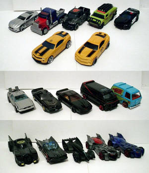 Die-Cast Movie and TV Cars