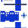 Paper Pezzy- TARDIS '10th Doctor Version'