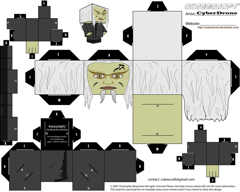 Cubee - Wraith 'Stargate- Atlantis'