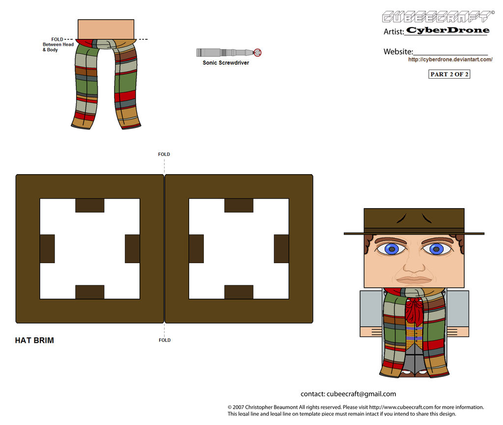 Paper Pezzy- Creeper 'Minecraft' by CyberDrone on DeviantArt